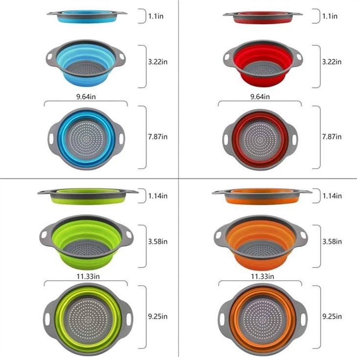 Silicone Colander Kitchen Strainer