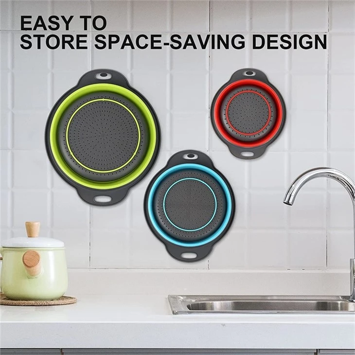 Silicone Colander Kitchen Strainer